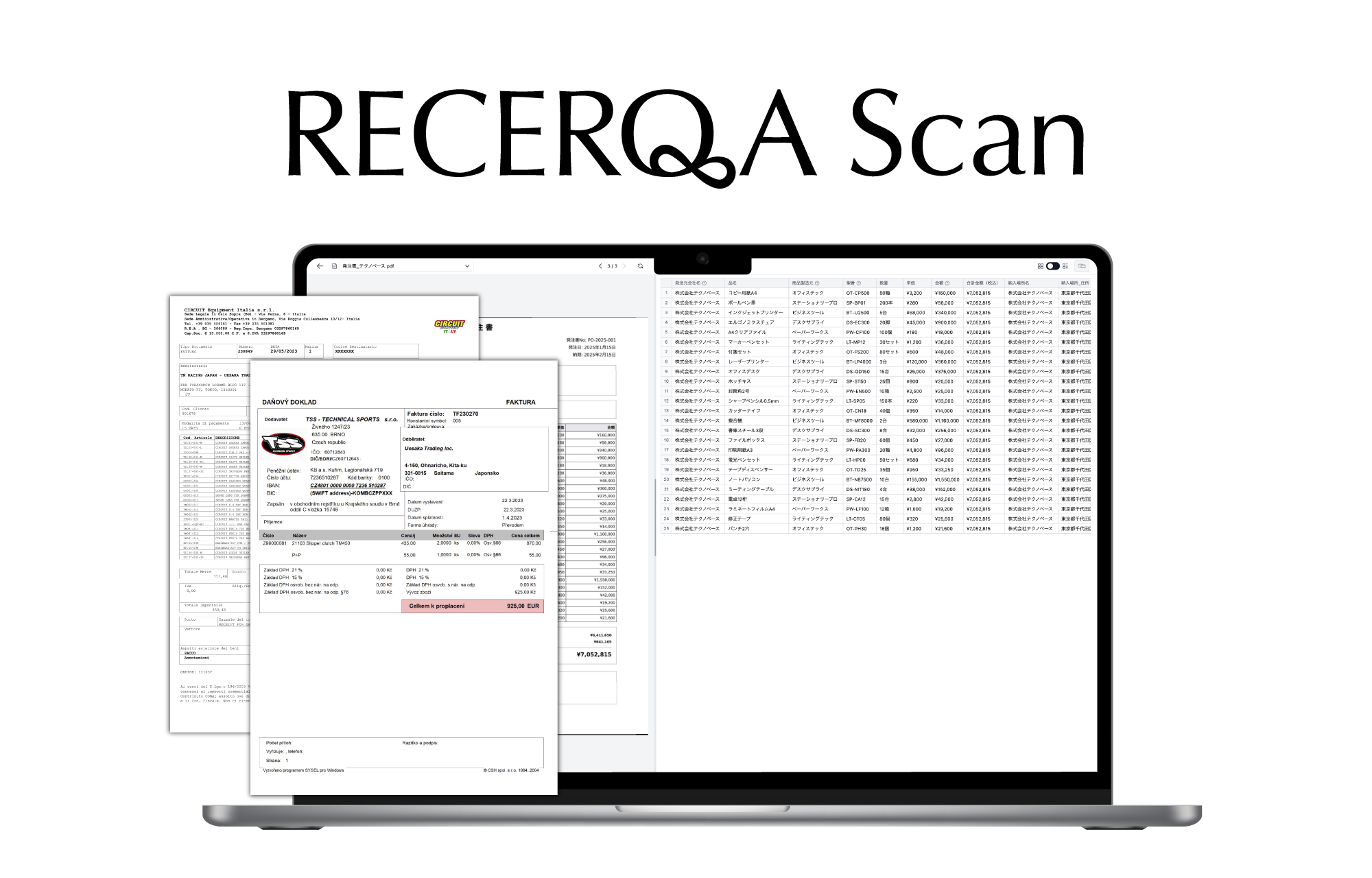 RECERQA Scan（リチェルカ・スキャン）