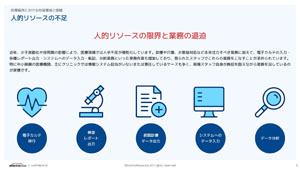 【医療業界向け】RPAを利用したDX推進事例1